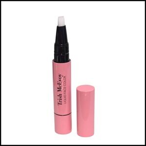 Trish McEvoy Liquid Face Color Glow Coral Pink Color Liquid Full Size New